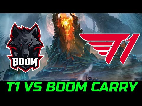T1 VS BOOM SEA CARRY BATTLE - GABBI VS JACKKY DOTA 2