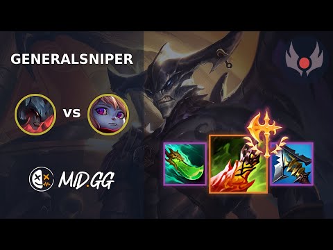 MID.GG: [ GeneralSniper ] Aatrox TOP vs Poppy | NA GRANDMASTER | LOL Season 2025
