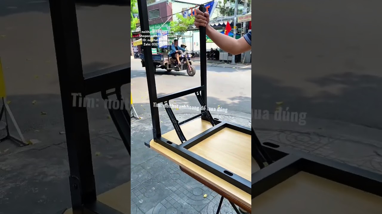Bàn Xếp Gấp Gọn Tiện Lợi Vững Chắc, Đã Lắp Sẵn Có Nhiều Size – Bàn Học Tập & Làm Việc Cao Cấp | Nội Thất Anh Hoàng