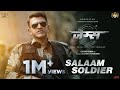 Salaam Soldier - Lyric Video Song (Hindi) | James | Puneeth Rajkumar | Chethan Kumar | Charan Raj