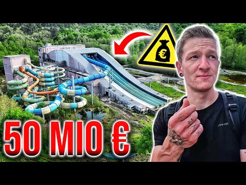 NIE ERÖFFNET! MULTIMILLIONEN WASSERPARK mit Rutschen!🌊💸 XXL LOST PLACE in Portugal!
