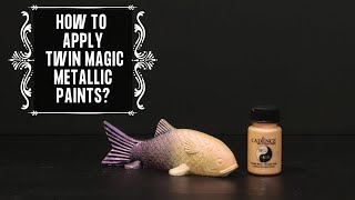 Metalická barva Cadence Twin Magic, 50 ml - zlatá/růž.