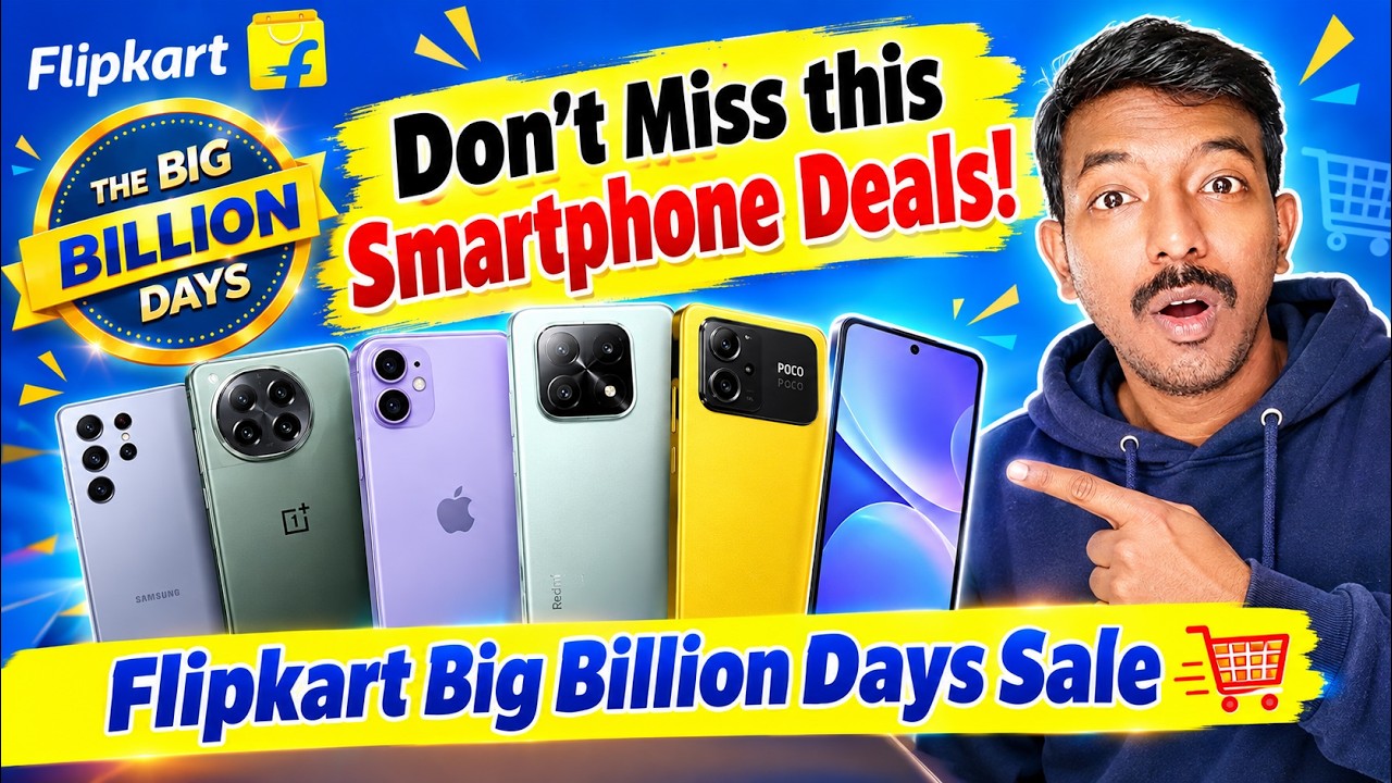 Flipkart Big Billion Days Sale 2026 🔥 இந்த Smartphone Deals-அ Miss பண்ணிடாதீங்க! 🤯