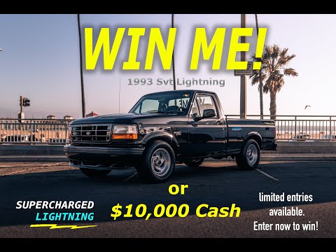 1993 supercharged ford lightning svt giveaway
