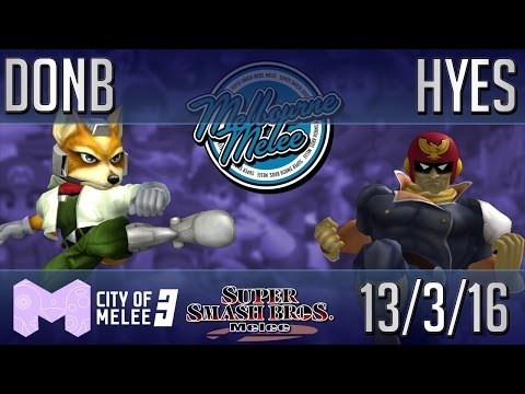 CoM3 - SSBM Singles Pools - DonB vs Hyes