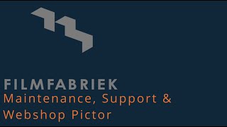 14 Filmfabriek Maintenance, Support & Webshop Pictor