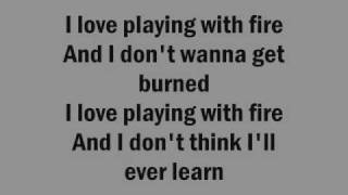 The Runaways - I love playing with fire lyrics on screen