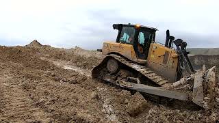 Cat D6 slot dozing Lime...