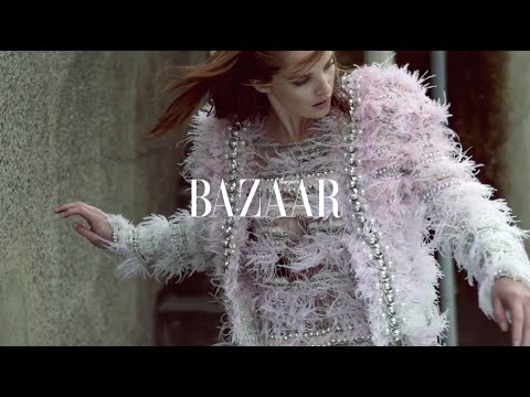 Alexina Graham - Harper's Bazaar / backstage