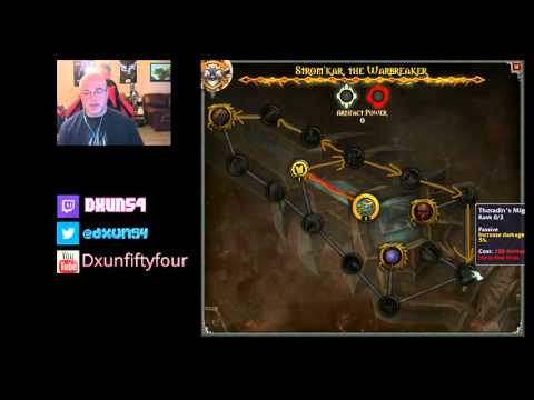 DXUN54 WoW Legion - Arms Warrior Artifact Weapon Spec