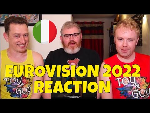 ITALY EUROVISION 2022 CLIP REACTION - MAHMOOD BLANCO - BRIVIDI