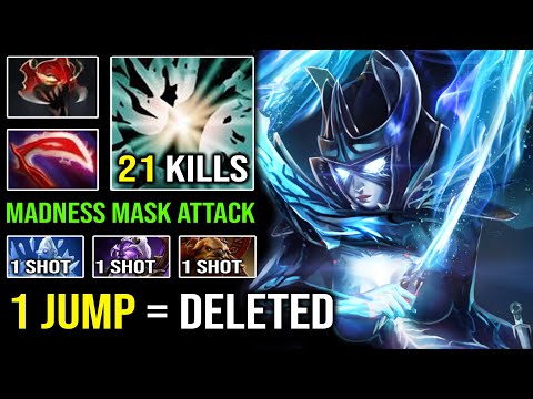 1 Jump Instant KO Madness Mask Phantom Assassin | 24Min GG Easy MMR Boost Hero Dota 2
