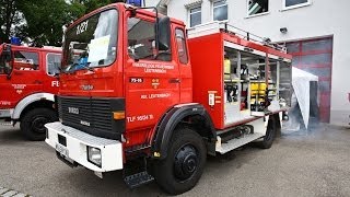 preview picture of video 'IVECO Magirus Tanker Pumper / TLF 16/24, FF-Leutenbach, Germany, 29.06.2014.'