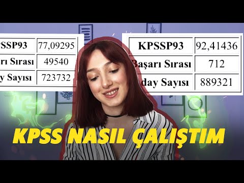 KPSS’den nasıl 92 puan aldım? Önlisans