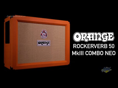 Orange Amps Rockerverb 50 MkIII Combo Neo - Chimey Cleans, Rich Driven Tones, Beautiful Reverb