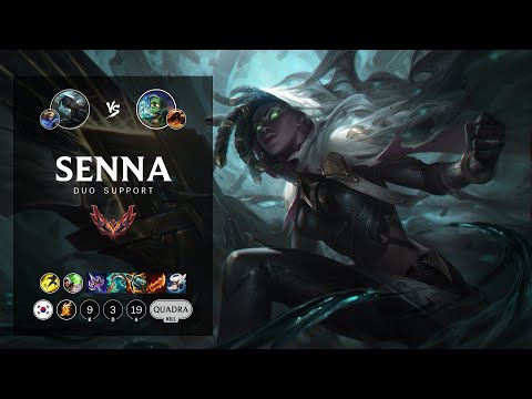 Senna Support vs Amumu - KR Grandmaster Patch 12.16