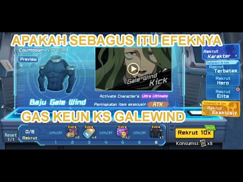 GACHA KEEPSHAKE GALE WIND TAPI KOK GINI YA???? Hmm!!!!