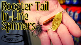 Rooster Tail In-Line Spinners