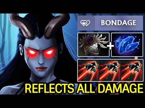 Queen of Pain Power – Reflects All Damage with Blade Mail Dota 2