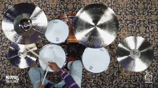 Video thumbnail for Zildjian 19" K Custom Hybrid Trash Smash Cymbal - 1572g (K0954-1120921E) by Memphis Drum Shop