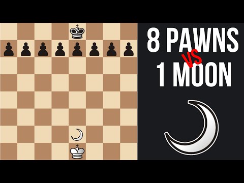 When THE MOON enters the board║ Fairy Chess 20