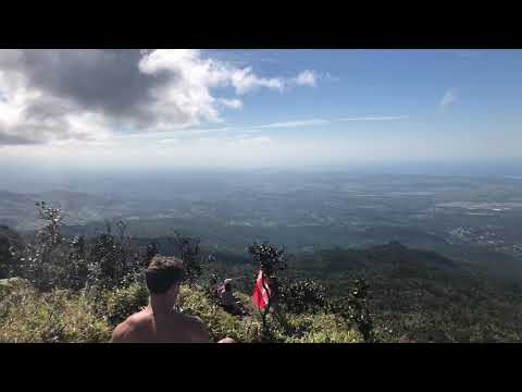 the top of El Yunque, Puerto Rico (4-23-19)