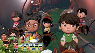 Download lagu Wah!! Magic 5 Temukan Barang-barang yang Hilang di dalam Pipa | Magic 5 The Animation - Episode 19 mp3