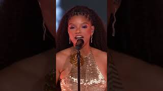 Halle Bailey full performance of Diana Ross/ Supremes Tribute for  “A Motown Cristmas”🎄❤️