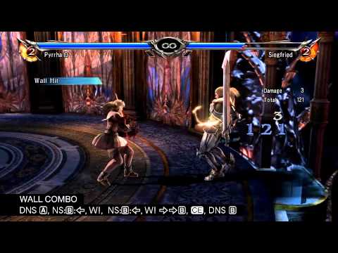 SOULCALIBUR V Official Guide PYRRHA OMEGA COMBOS, Video 10_32