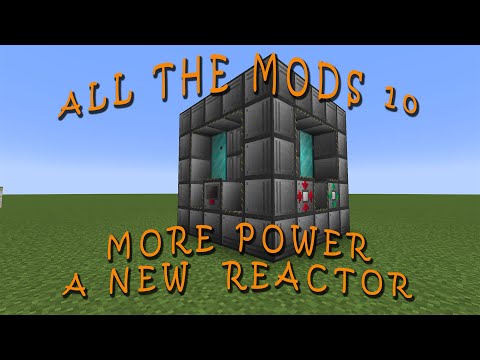 Let's Build an Extreme Reactor in - All The Mods 10 - Minecraft S3E12