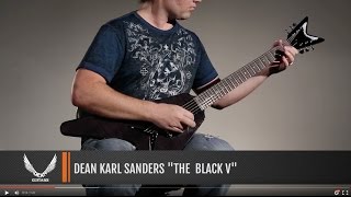 Dean Guitars Karl Sanders Signature THE BLACK V