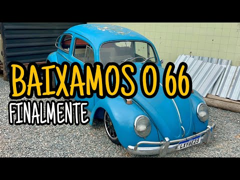 REBAIXAMOS O FUSCA 66 AZUL | CANAL FERRUGEM