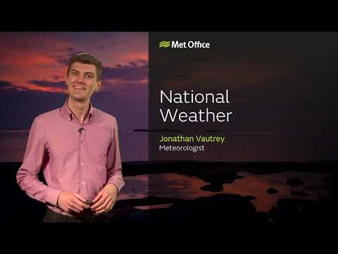 22/04/23 – Outbreaks of rain, turning colder – Evening Weather Forecast UK – Met Office Weather.