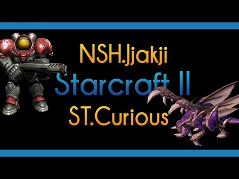 Starcraft II, SC2 - NSH.Jjakji (T) vs ST.Curious (Z) on Metropolis ★ ZvT on Metropolis