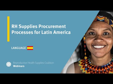 RH Supplies Procurement Processes for Latin America