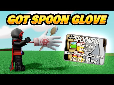 Got the new SPOON Glove (EZ) in Slap Battles