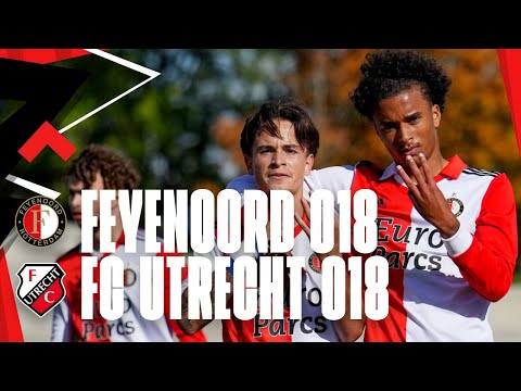 BELANGRIJKE CLASH tegen de KOPLOPER! 🧤 | Highlights Feyenoord O18 - FC Utrecht O18 | FA 2022-2023
