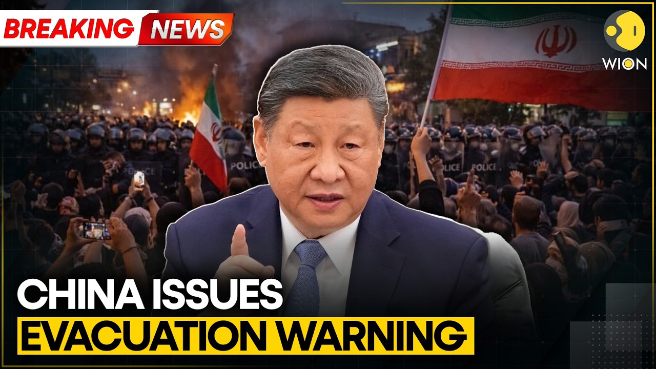 BREAKING: China Urges Citizens to Leave Iran After U.S. Evacuation Advisory | WION