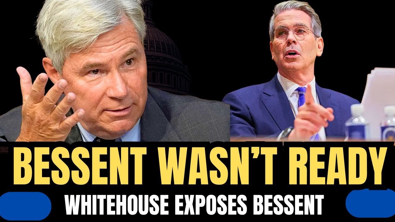 Whitehouse Exposes Bessent on the Coming Insurance-Driven Collapse