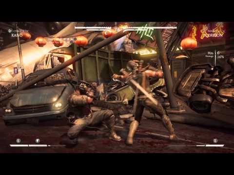 Mortal Kombat X Kano vs Scorpion Very Hard