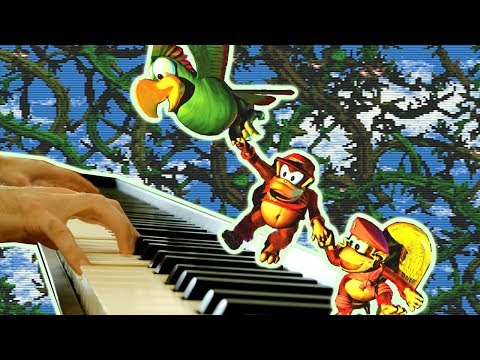 Donkey Kong Country 2 - Stickerbush Symphony - Piano