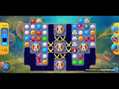 fishdom gameplay/ level 5750 / It is like the ads? / thank you