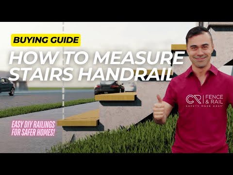 How to measure your steps and get the right CR Handrail Kit (Amazon)
