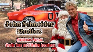 John Schneider Studios: Christmas Bozaar, Studio Tour and Filming Locations