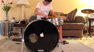 Snare and Bass Improv Solo - DRUMDRUMDRUMAJOR