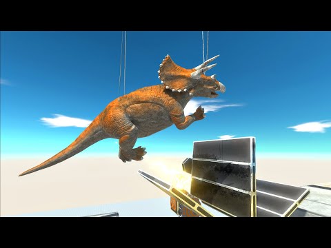 Combo traps, Turbine and the Wall of Death - Animal Revolt Battle Simulator