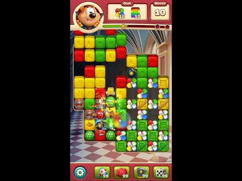 Toon Blast Level 8525 - NO BOOSTERS 🐻🐺🐱 | SKILLGAMING ✔️