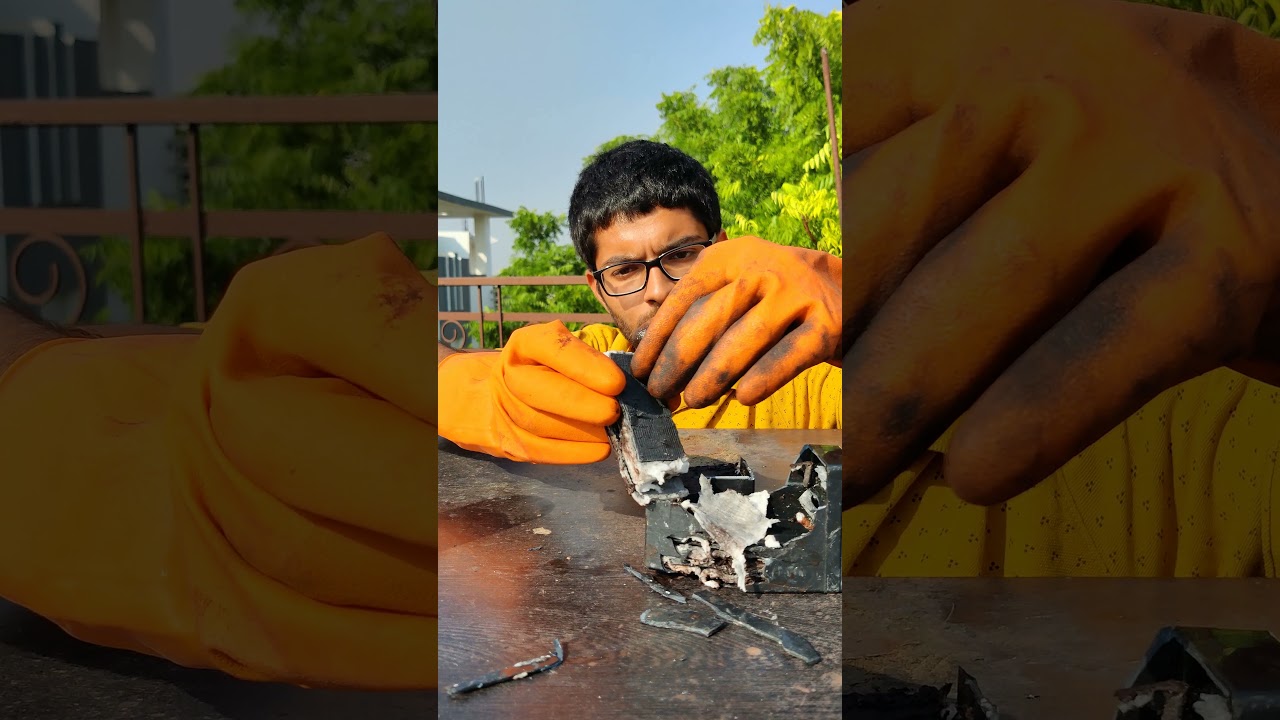 Lead Metal Extract From Battery #shorts