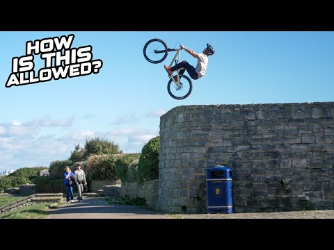 RIESIGE URBAN-MTB-SLOPESTYLE-FEATURES IN DER ÖFFENTLICHKEIT – WIE IST DAS ERLAUBT?