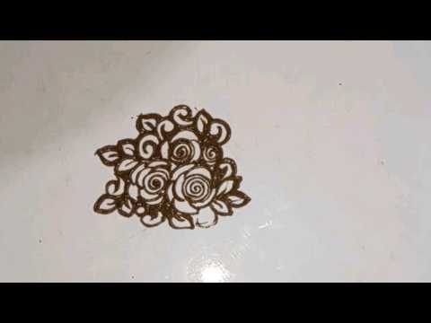 flowers mehndi Design 🥀 mehndi ka Design #shorts #youtubeshorts #viralshort